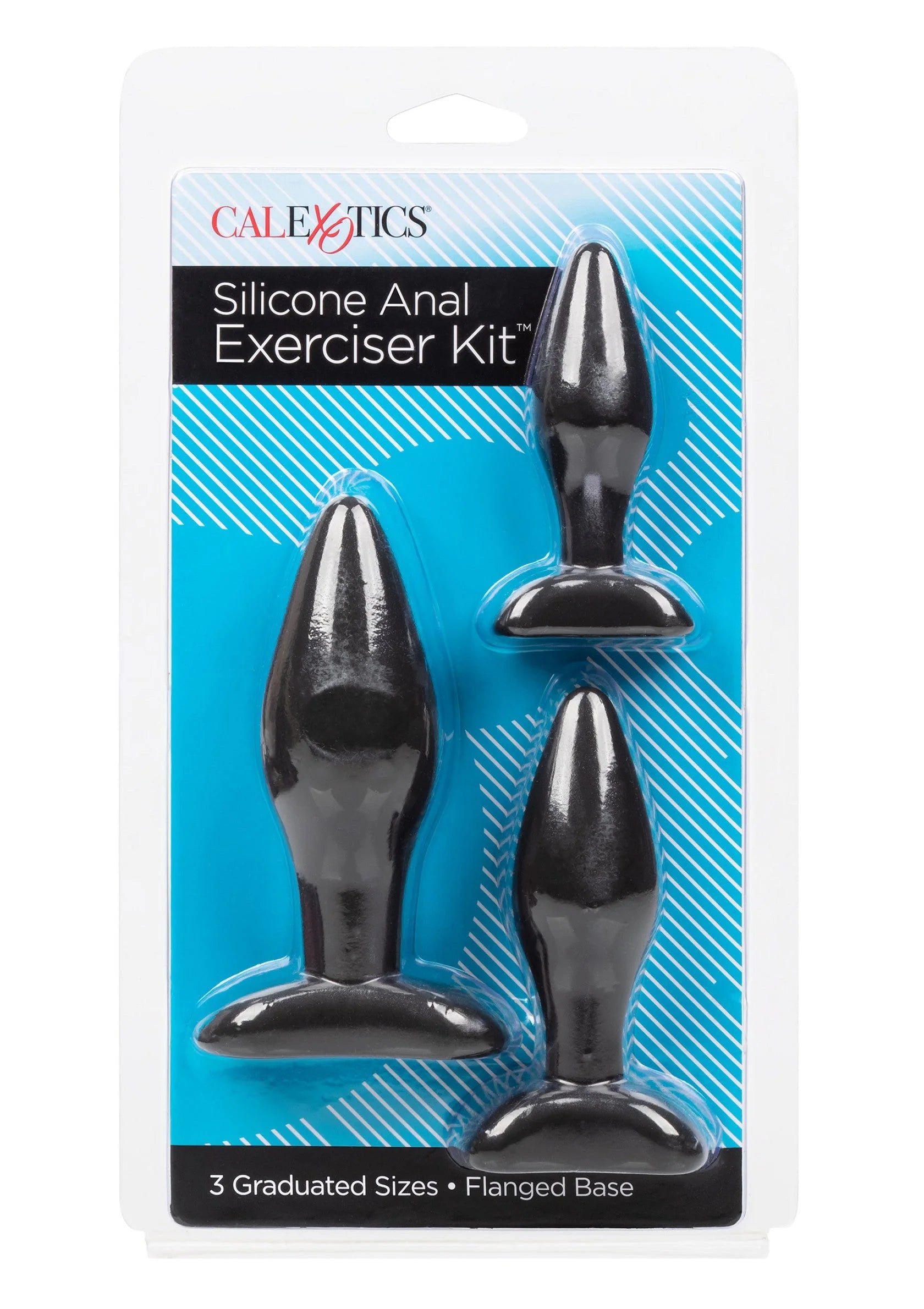 Beste vandaag nog: Silicone Anal Exerciser Kit by CalExotics - bij Happytoys