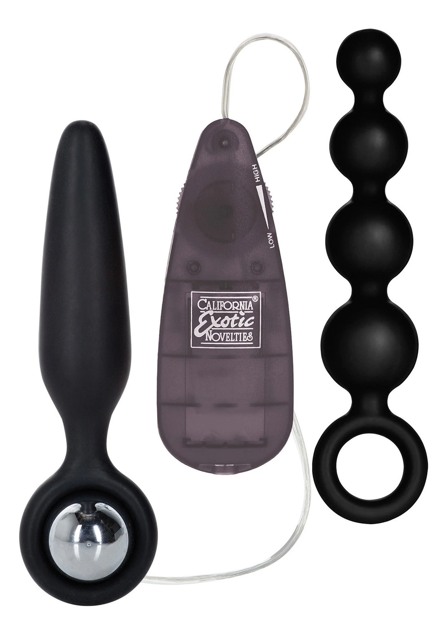 Bestel: Booty Call Booty Vibro Kit - bij Happytoys: de erotische sex webshop | liever Happy dan Easy ⭐⭐⭐⭐⭐ - Default Title - 12159 - BLACK