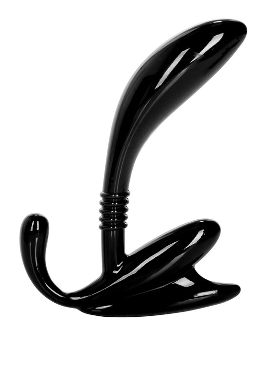 Bestel: Curved Prostate Probe - bij Happytoys: de erotische sex webshop | liever Happy dan Easy ⭐⭐⭐⭐⭐ - Default Title - 12171 - BLACK