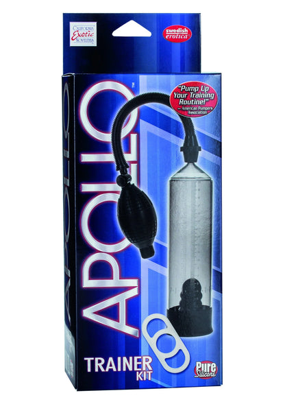 Apollo Trainer Kit doos met penispomp, transparante cilinder en slang