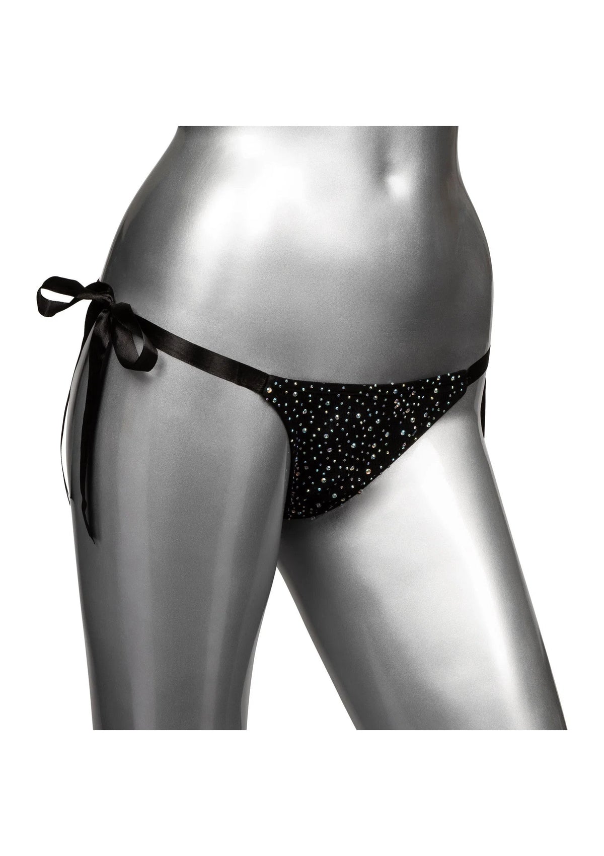 Beste vandaag nog: Side - Tie Panties by CalExotics Radiance - bij Happytoys - Default Title - 12265 - BLACK - O/S