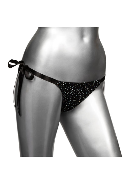 Beste vandaag nog: Side - Tie Panties by CalExotics Radiance - bij Happytoys - Default Title - 12265 - BLACK - O/S