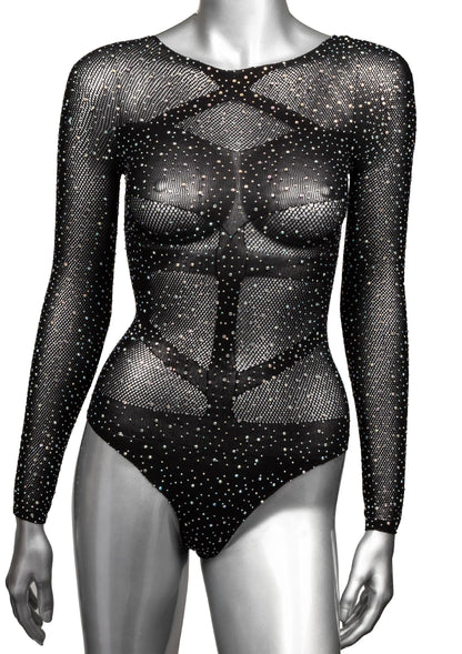 Beste vandaag nog: Radiance Long Sleeve Body Suit buy CalExotics - bij Happytoys - Default Title - 12269 - BLACK - O/S