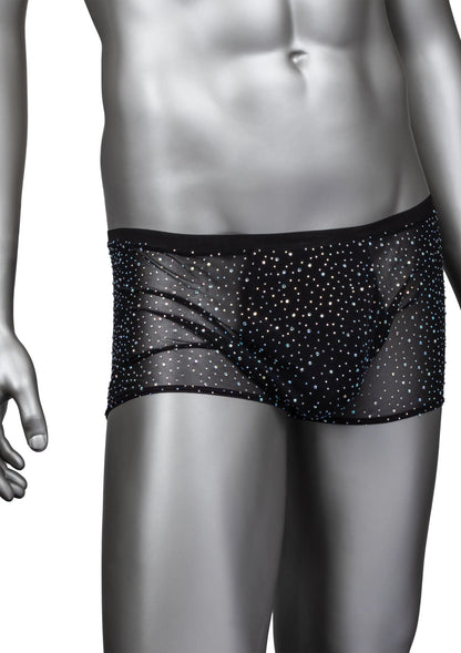 Beste vandaag nog: Radiance Boxer Briefs by CalExotics - bij Happytoys Sexshop: Toys for Feeling Happy & Easy 😊 - Default Title - 12278 - BLACK - O/S