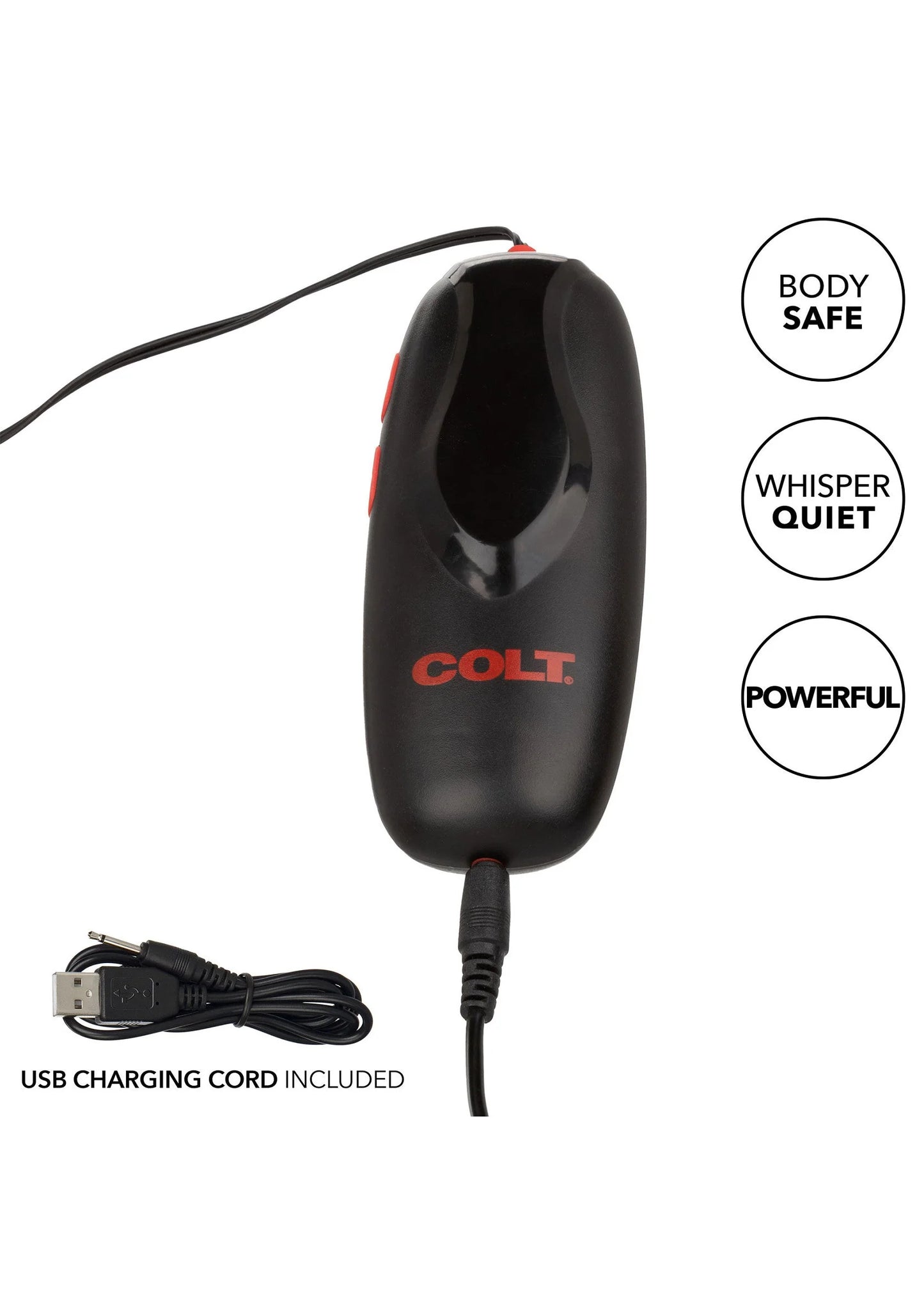 Beste vandaag nog: COLT Rechargeable Turbo Bullet vibrator by CalExotics - bij Happytoys
