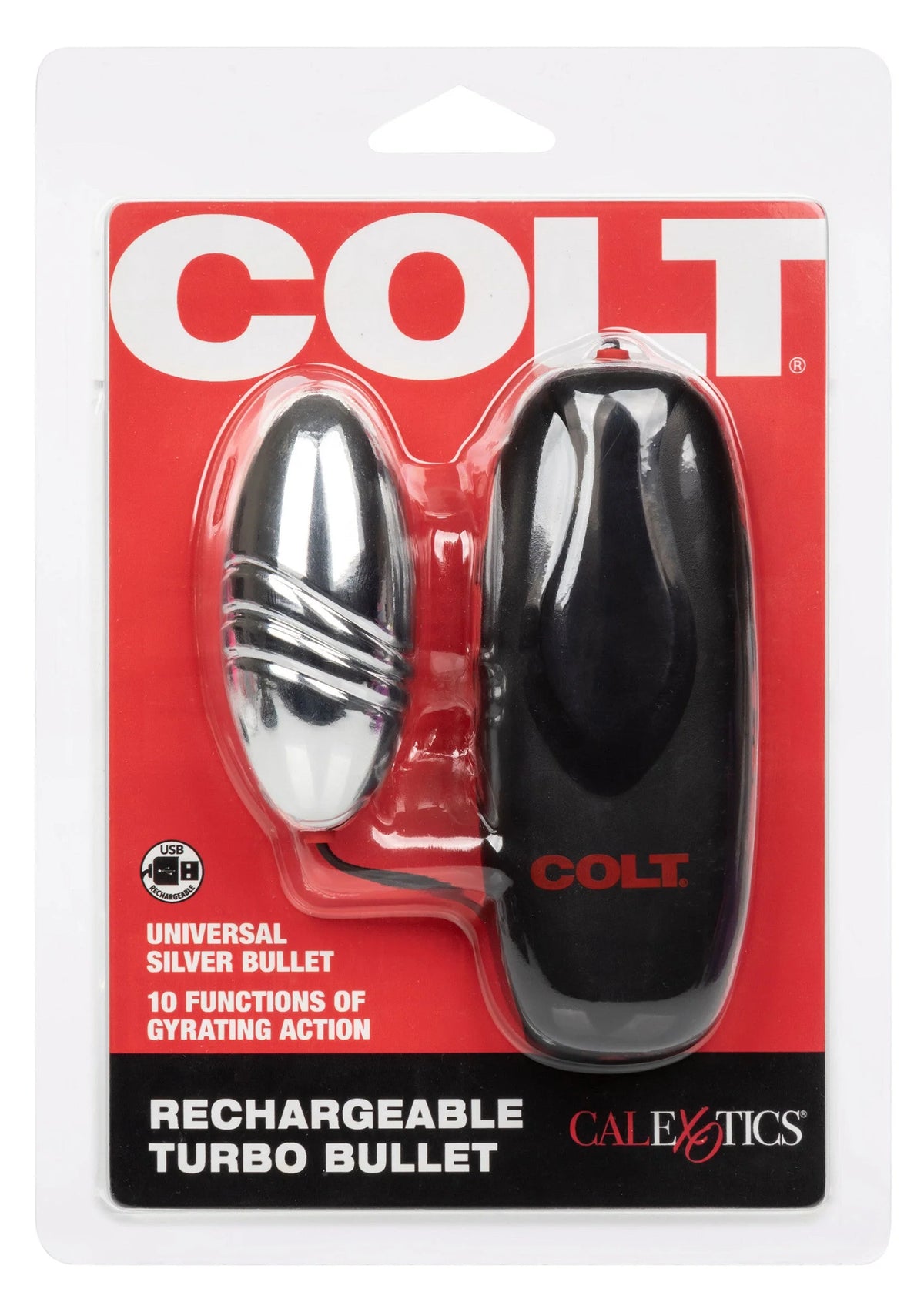Beste vandaag nog: COLT Rechargeable Turbo Bullet vibrator by CalExotics - bij Happytoys