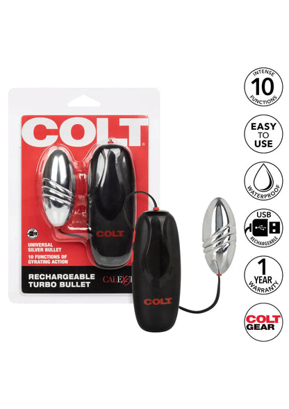 Beste vandaag nog: COLT Rechargeable Turbo Bullet vibrator by CalExotics - bij Happytoys