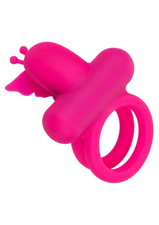 Bestel: Butterfly Dual Ring - bij Happytoys: de erotische sex webshop | liever Happy dan Easy ⭐⭐⭐⭐⭐