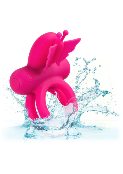 Bestel: Butterfly Dual Ring - bij Happytoys: de erotische sex webshop | liever Happy dan Easy ⭐⭐⭐⭐⭐