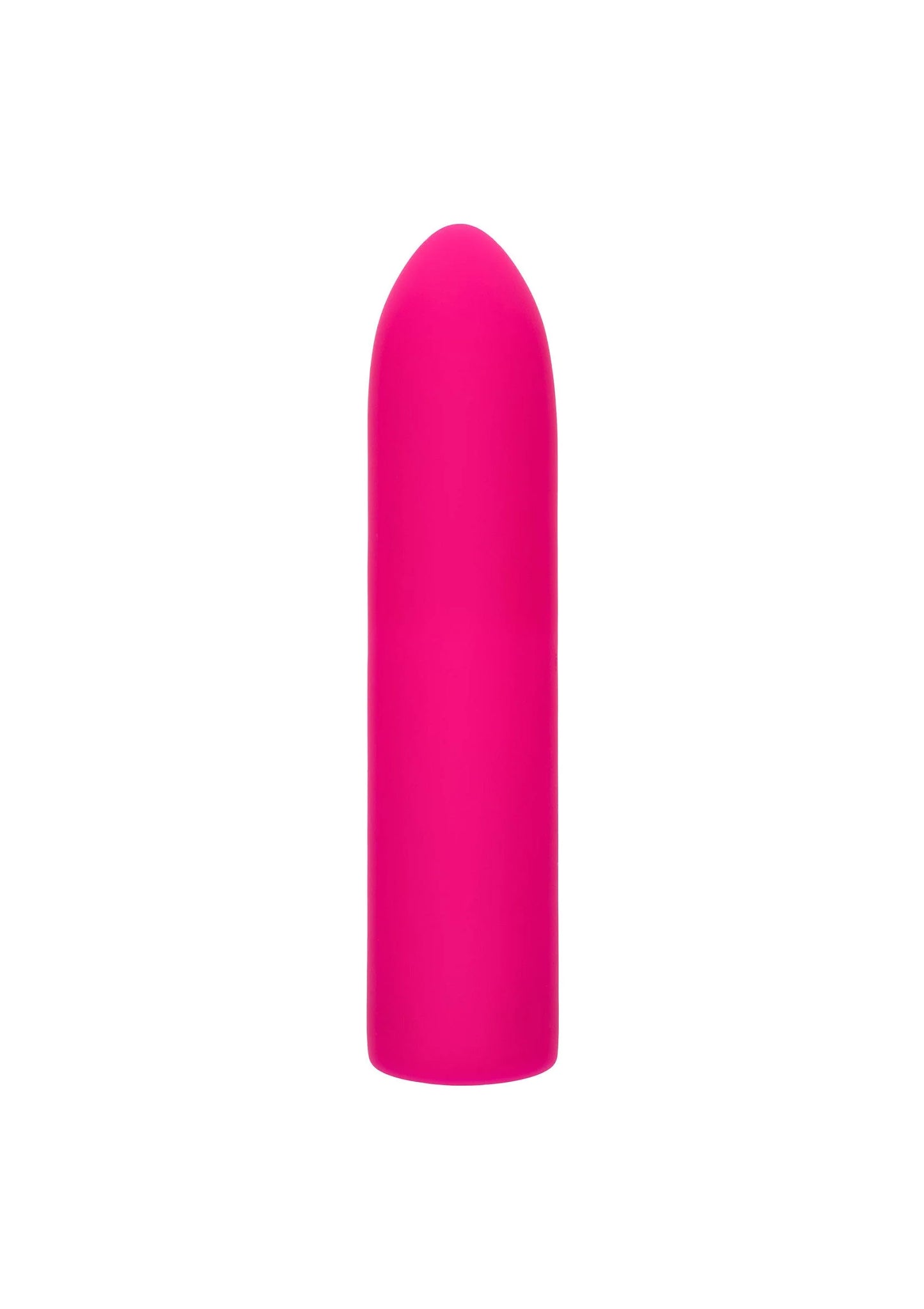 Fuchsia mini-vibrator, staand met afgeronde top en platte onderkant
