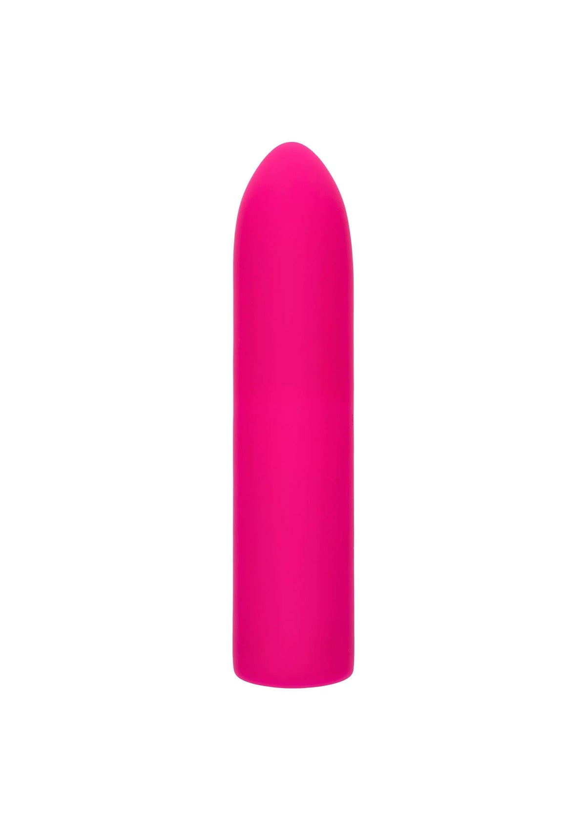 Fuchsia mini-vibrator, staand met afgeronde top en platte onderkant
