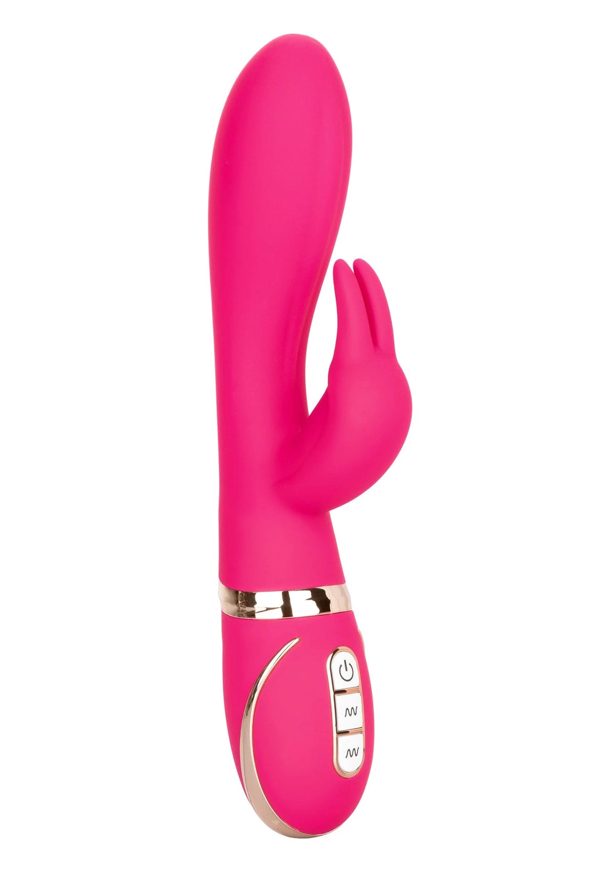 Beste vandaag nog: Jack Rabbit Signature Silicone Ultra - Soft Rabbit vibrator by CalExotics - bij Happytoys - Default Title - 12437 - PINK