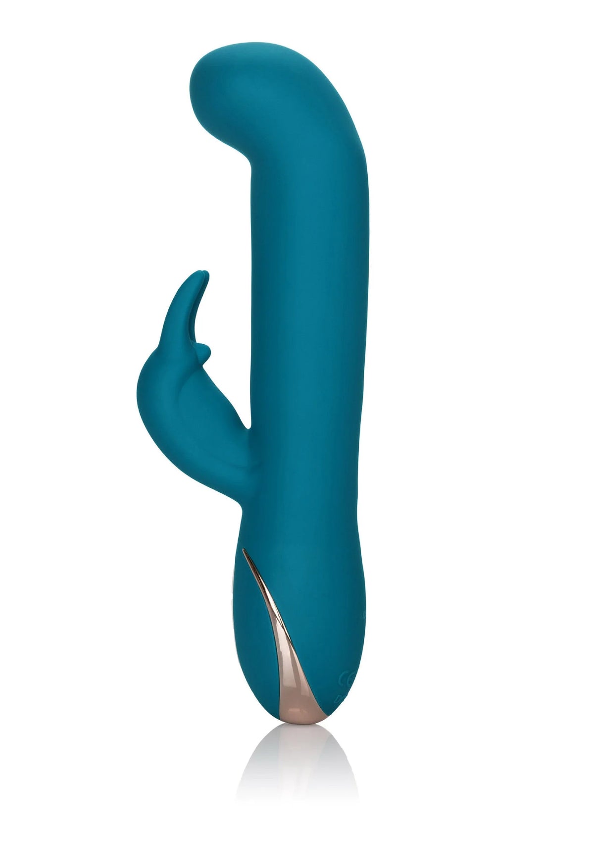 Beste vandaag nog: Jack Rabbit Signature Silicone Rocking 'G” Rabbit Vibrator by CalExotics - bij Happytoys