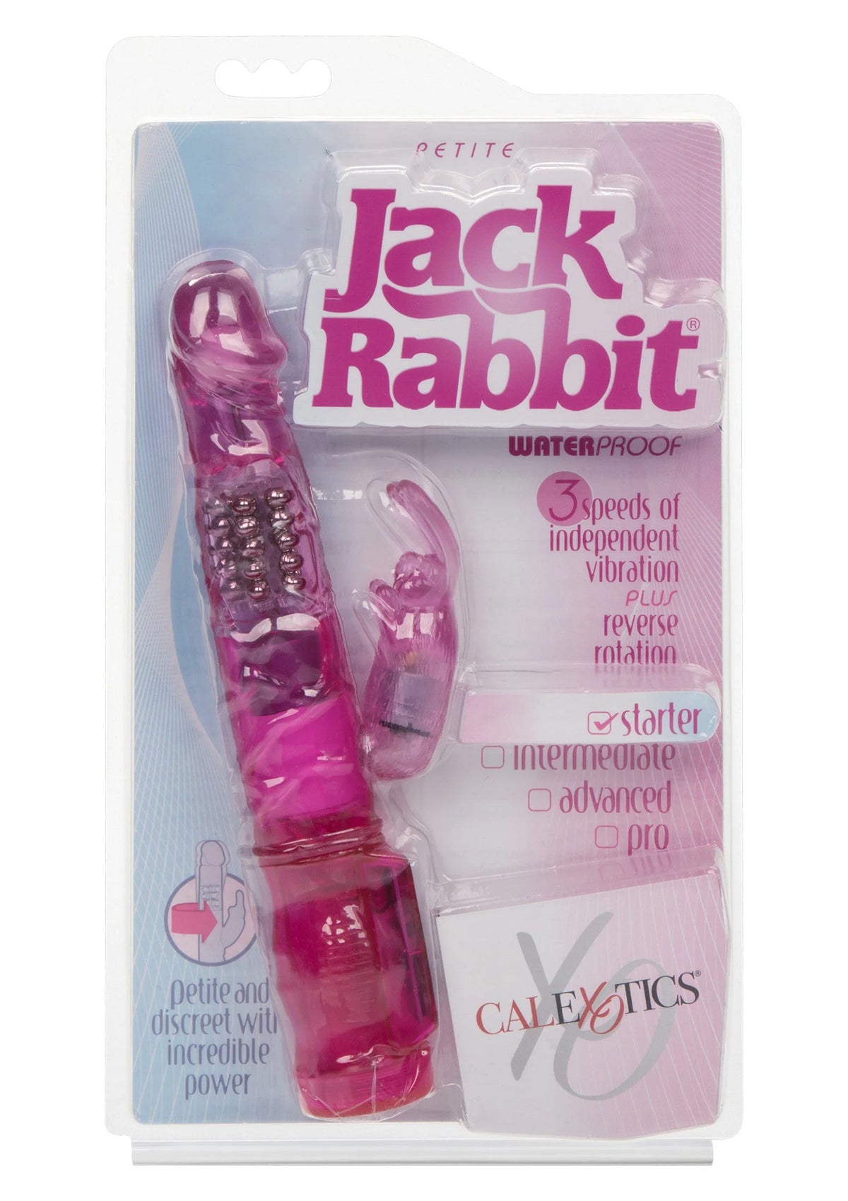 Bestel: Petite Jack Rabbit - bij Happytoys: de erotische sex webshop | liever Happy dan Easy ⭐⭐⭐⭐⭐