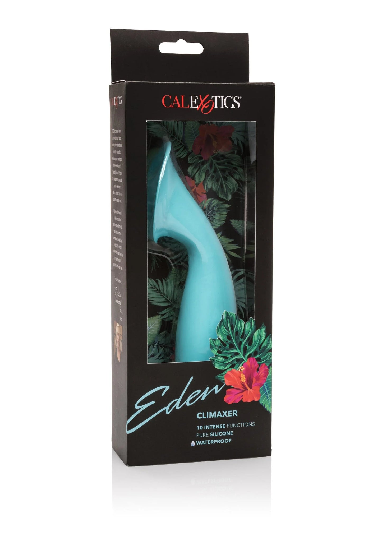 CalExotics Eden Climaxer doos met productfoto en tekst op de voorkant