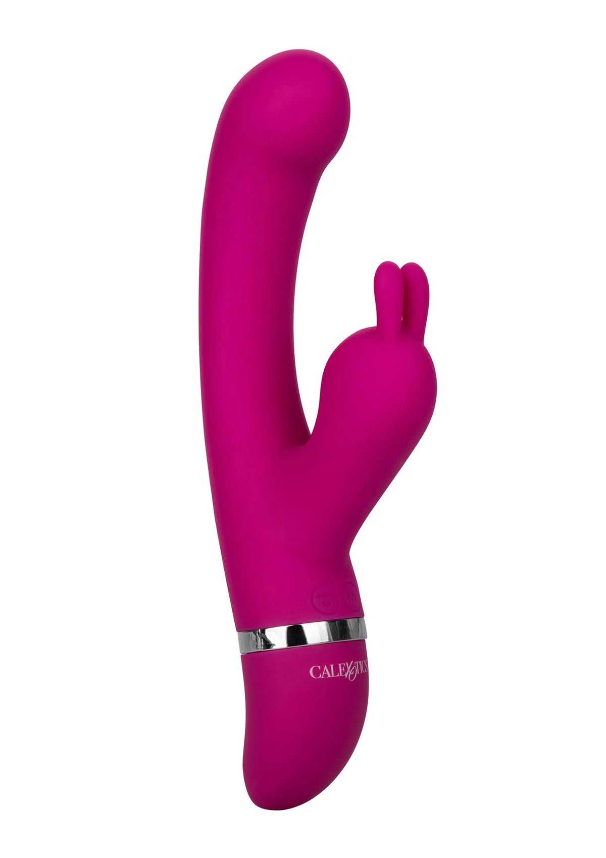 Beste vandaag nog: Foreplay Frenzy Bunny Kisser double action suction by CalExotics - bij Happytoys - Default Title - 12514 - PINK