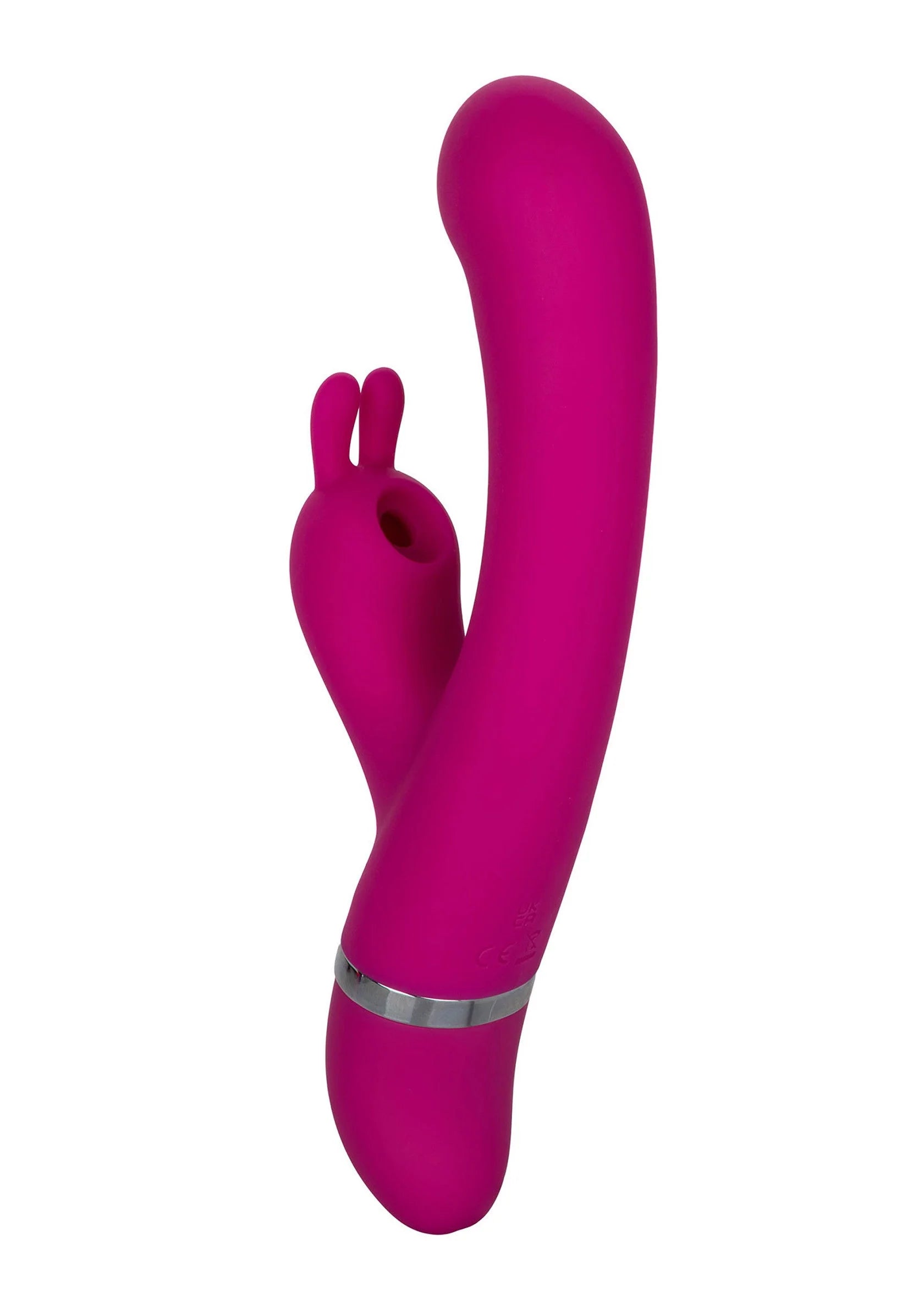Beste vandaag nog: Foreplay Frenzy Bunny Kisser double action suction by CalExotics - bij Happytoys