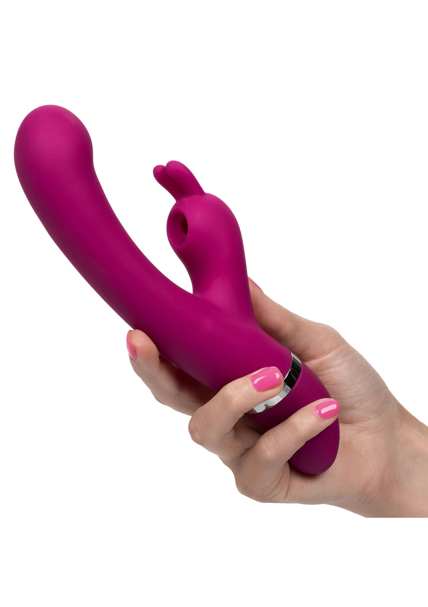 Beste vandaag nog: Foreplay Frenzy Bunny Kisser double action suction by CalExotics - bij Happytoys