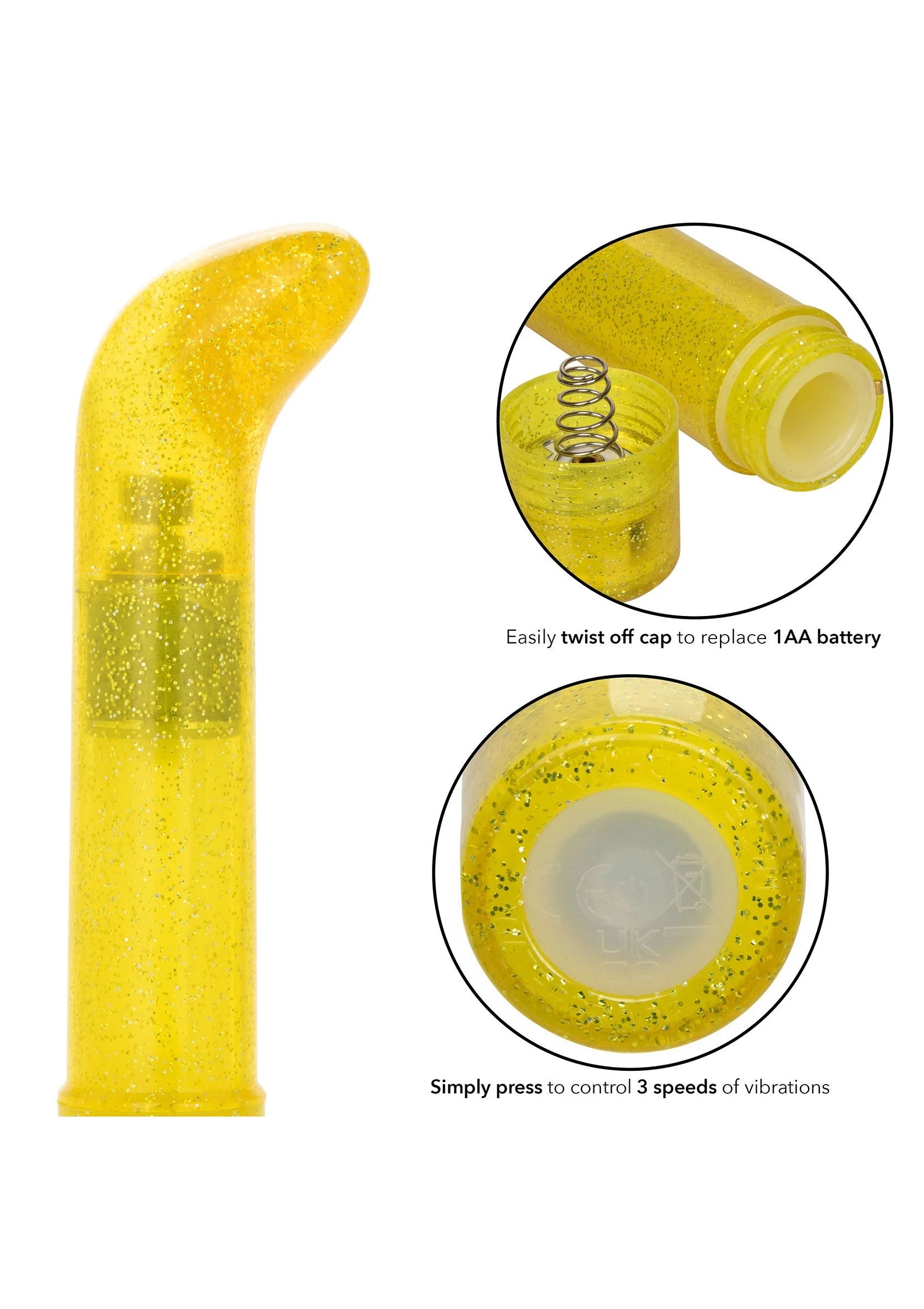 Bestel: Sparkle Mini G - Vibrator - bij Happytoys: de erotische sex webshop | liever Happy dan Easy ⭐⭐⭐⭐⭐