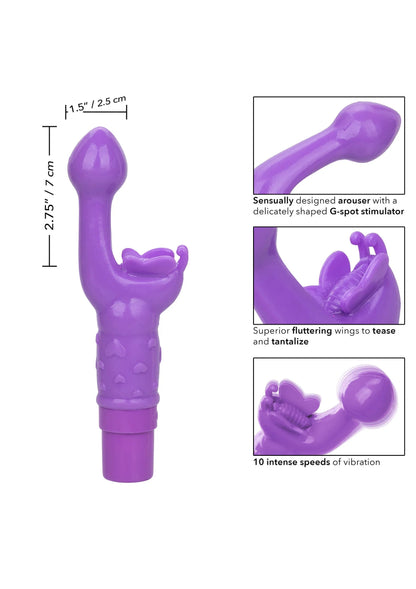 Bestel: Rechargeable Butterfly Kiss by CalExotics - bij Happytoys: de erotische sex webshop | liever Happy dan Easy ⭐⭐⭐⭐⭐