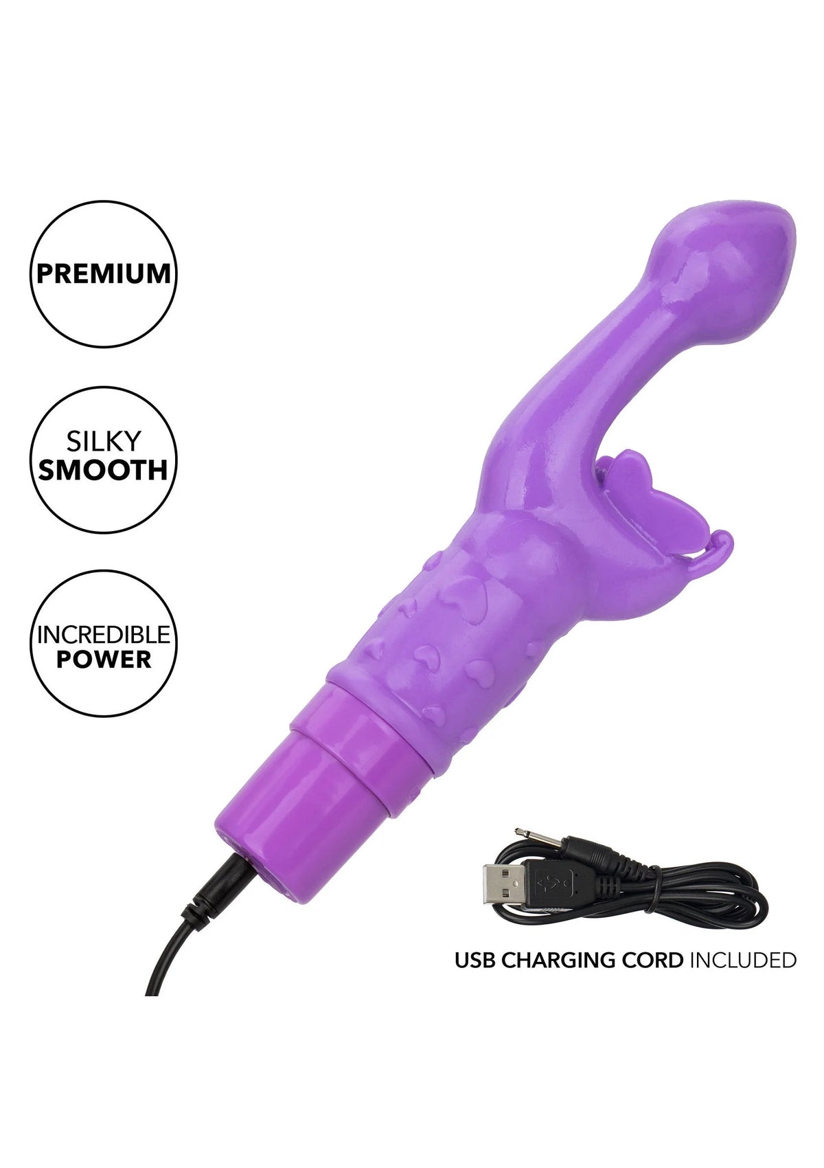 Bestel: Rechargeable Butterfly Kiss by CalExotics - bij Happytoys: de erotische sex webshop | liever Happy dan Easy ⭐⭐⭐⭐⭐