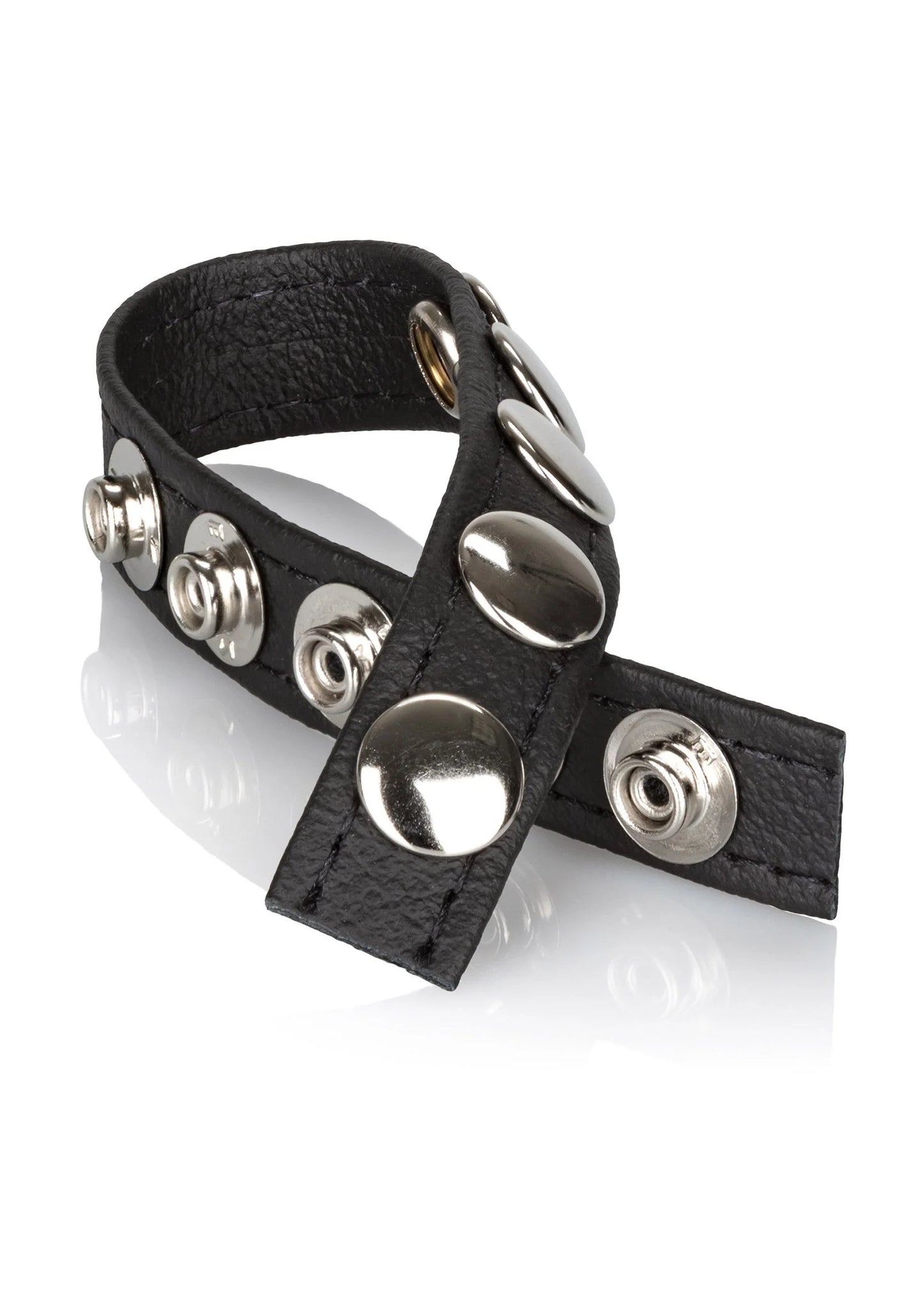 Beste vandaag nog: Leather Multi - Snap Ring by CalExotics - bij Happytoys