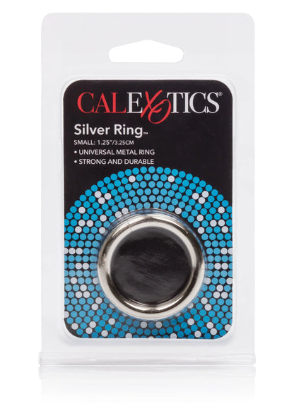 CalExotics Silver Ring verpakking met universele metalen ring