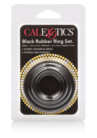 Bestel: Rubber Ring 3 Piece Set - bij Happytoys: de erotische sex webshop | liever Happy dan Easy ⭐⭐⭐⭐⭐