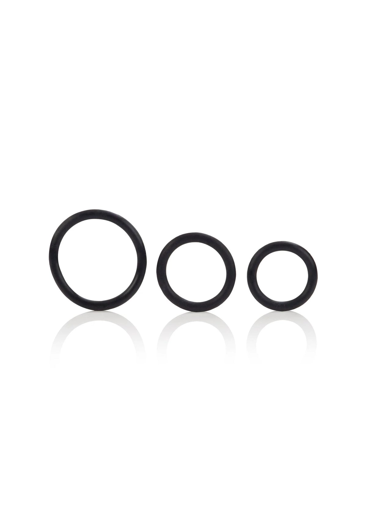Beste vandaag nog: Rubber Ring 3 Piece Set by CalExotics Rings - bij Happytoys Sexshop: online sex shop for Feeling Happy & Easy 😊