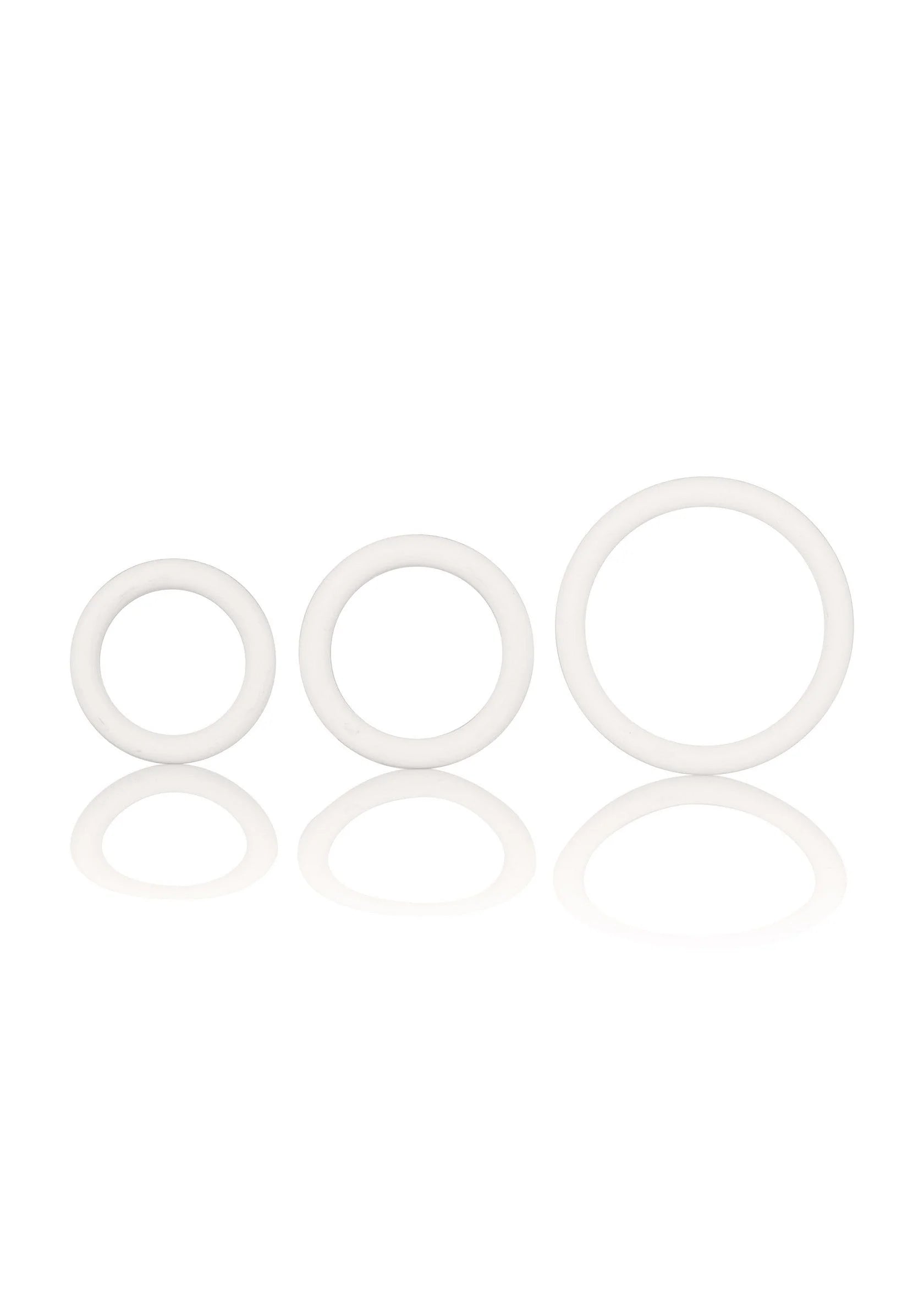 Beste vandaag nog: Rubber Ring 3 Piece Set by CalExotics Rings - bij Happytoys Sexshop: online sex shop for Feeling Happy & Easy 😊