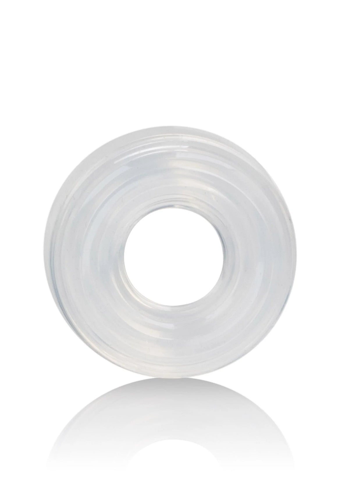 Doorzichtige siliconen ring, medium maat