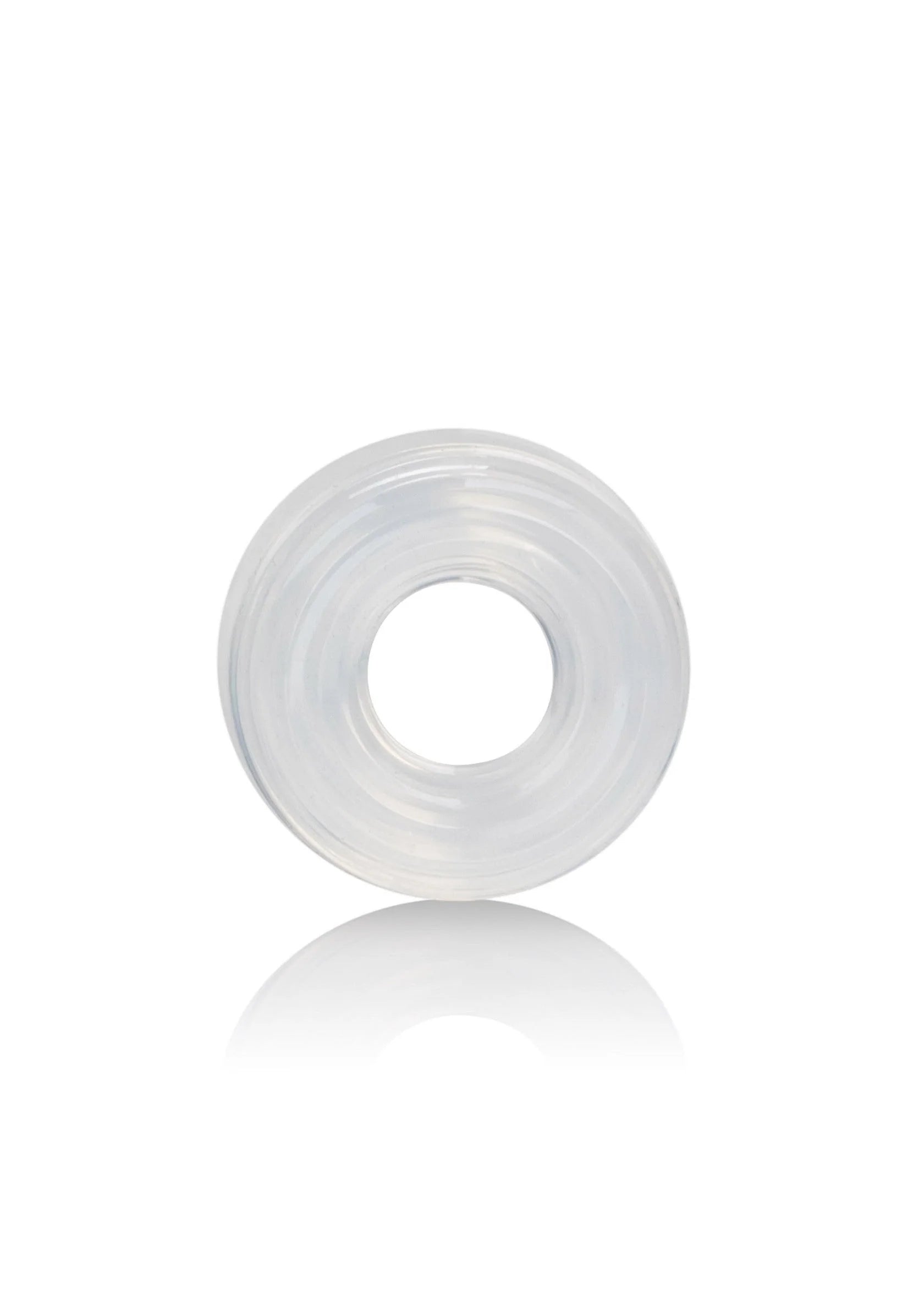 Transparante siliconen ring met ronde vorm