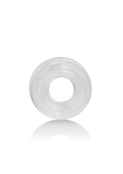 Transparante siliconen ring met ronde vorm