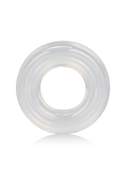 Transparante siliconen ring, dikke ring met binnenopening