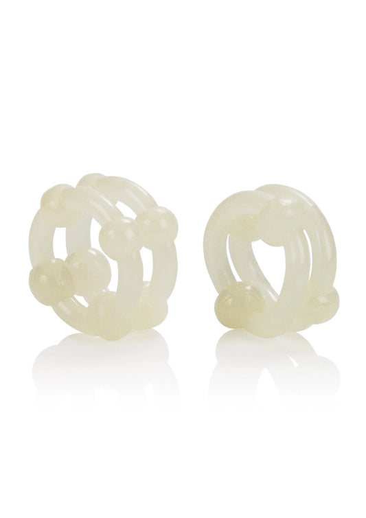 Bestel: Island Rings Double Stacker - bij Happytoys: de erotische sex webshop | liever Happy dan Easy ⭐⭐⭐⭐⭐ - Default Title - 12740 - WHITE