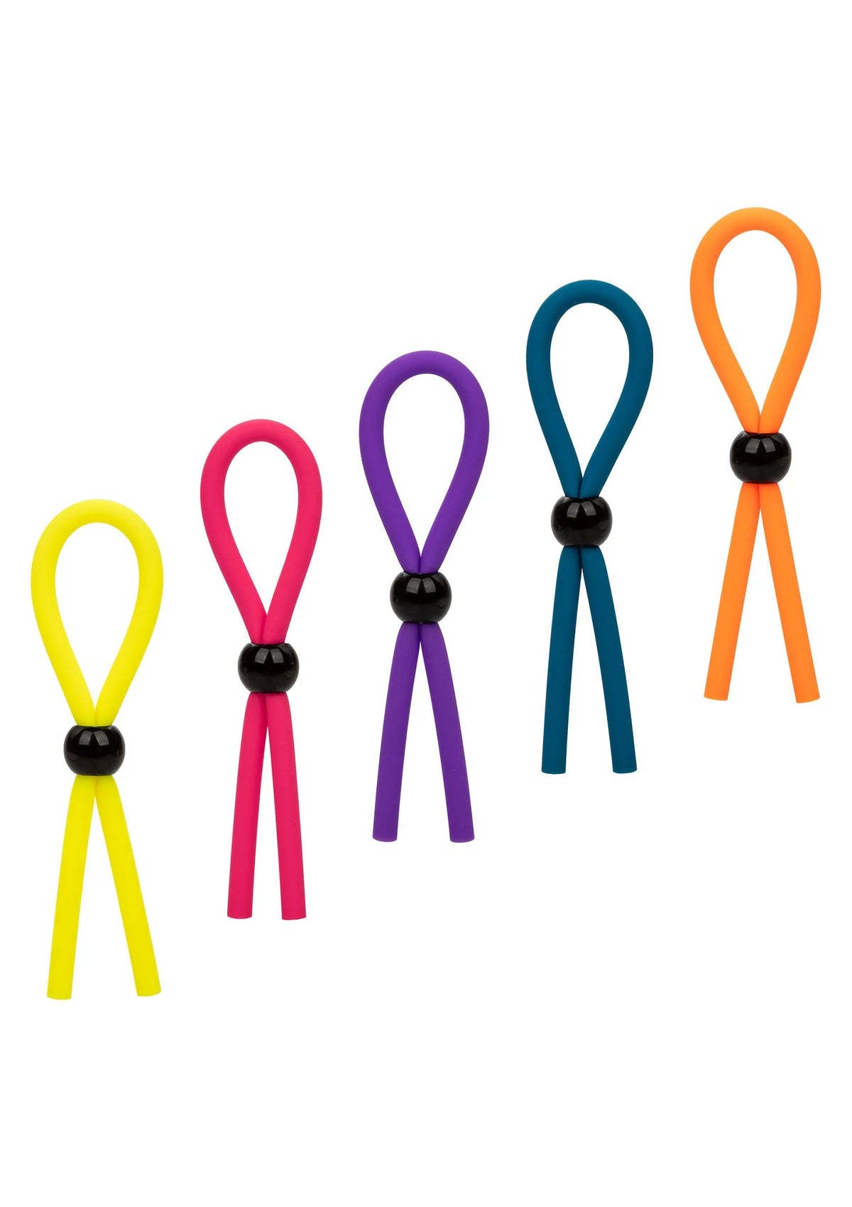 Beste vandaag nog: Julian’s Silicone Stud Ring by CalExotics - bij Happytoys - Default Title - 12756 - MULTICOLOR