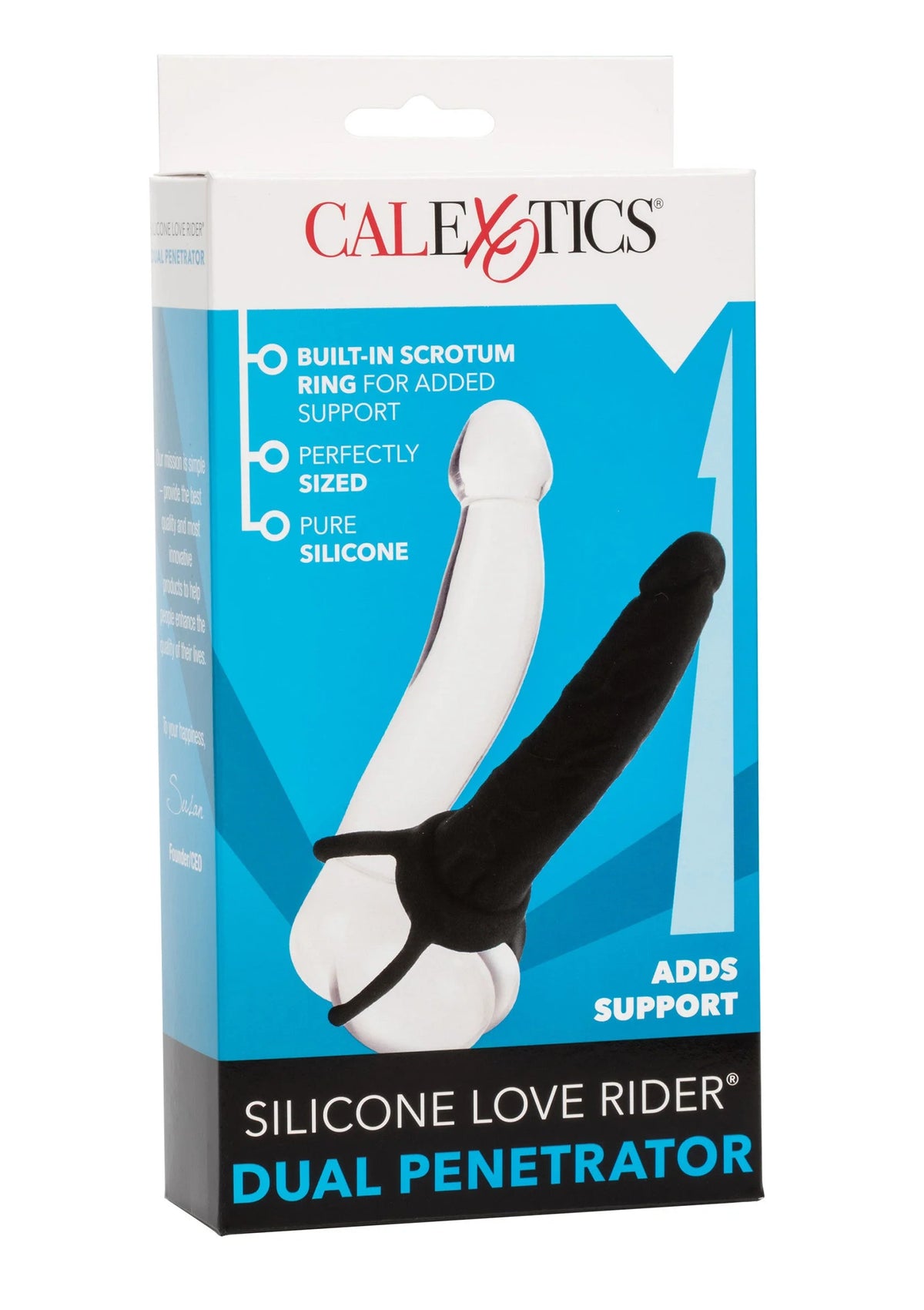Bestel: Silicone Dual Penetrator - bij Happytoys: de erotische sex webshop | liever Happy dan Easy ⭐⭐⭐⭐⭐