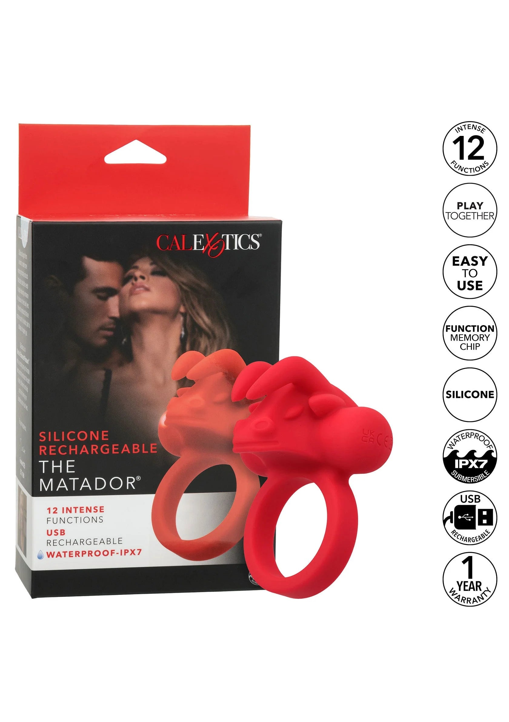 Beste vandaag nog: Rechargeable The Matador by CalExotics - bij Happytoys Sexshop: Toys for Feeling Happy & Easy 😊