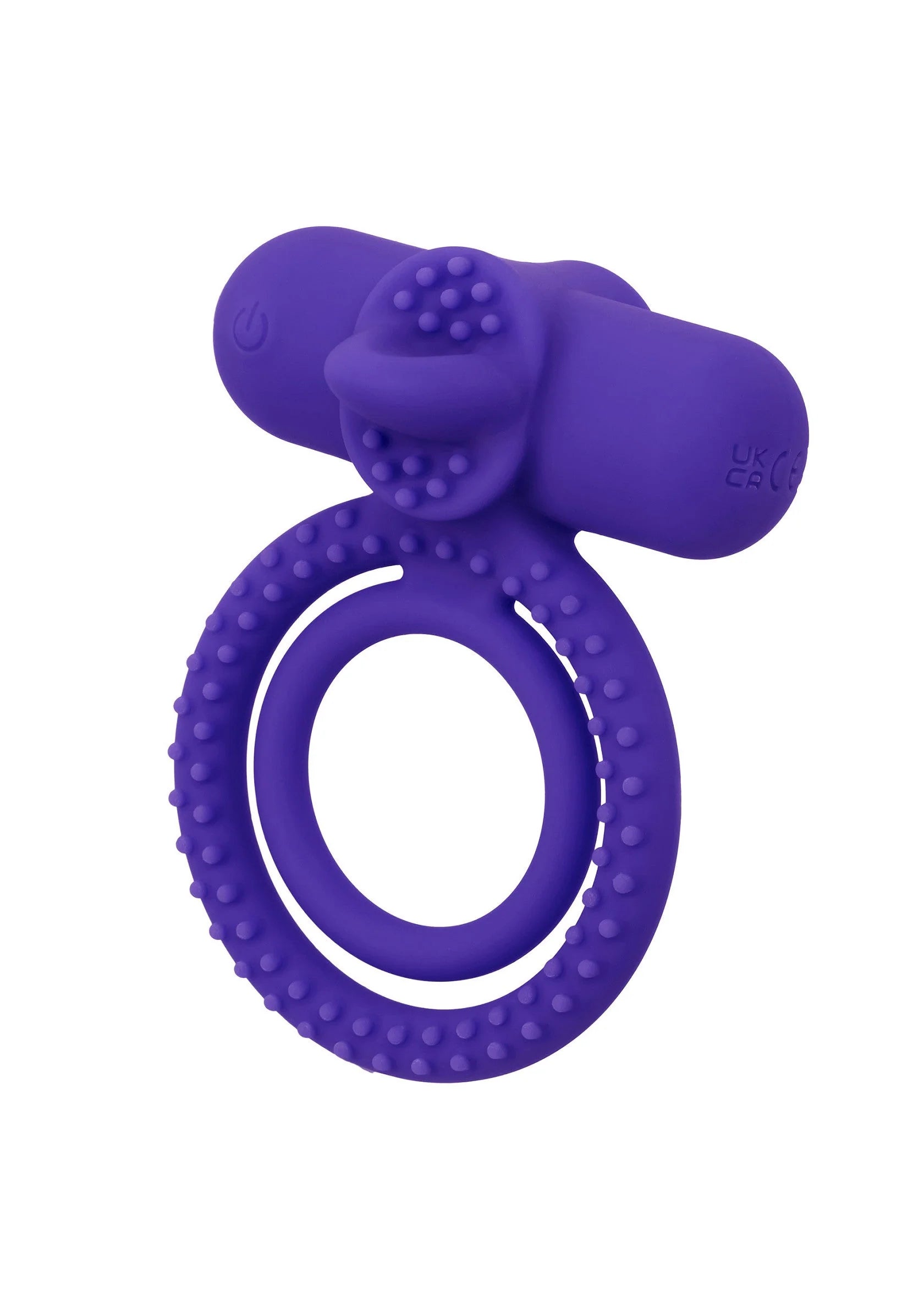 Beste vandaag nog: Rechargeable Dual Climaxer by CalExotics - bij Happytoys Sexshop: Toys for Feeling Happy & Easy 😊 - Default Title - 12837 - PURPLE