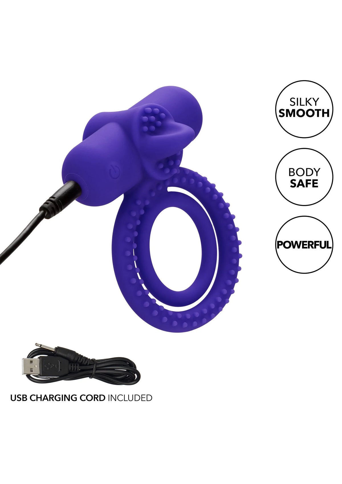 Beste vandaag nog: Rechargeable Dual Climaxer by CalExotics - bij Happytoys Sexshop: Toys for Feeling Happy & Easy 😊