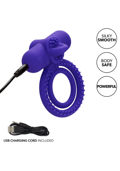 Beste vandaag nog: Rechargeable Dual Climaxer by CalExotics - bij Happytoys Sexshop: Toys for Feeling Happy & Easy 😊