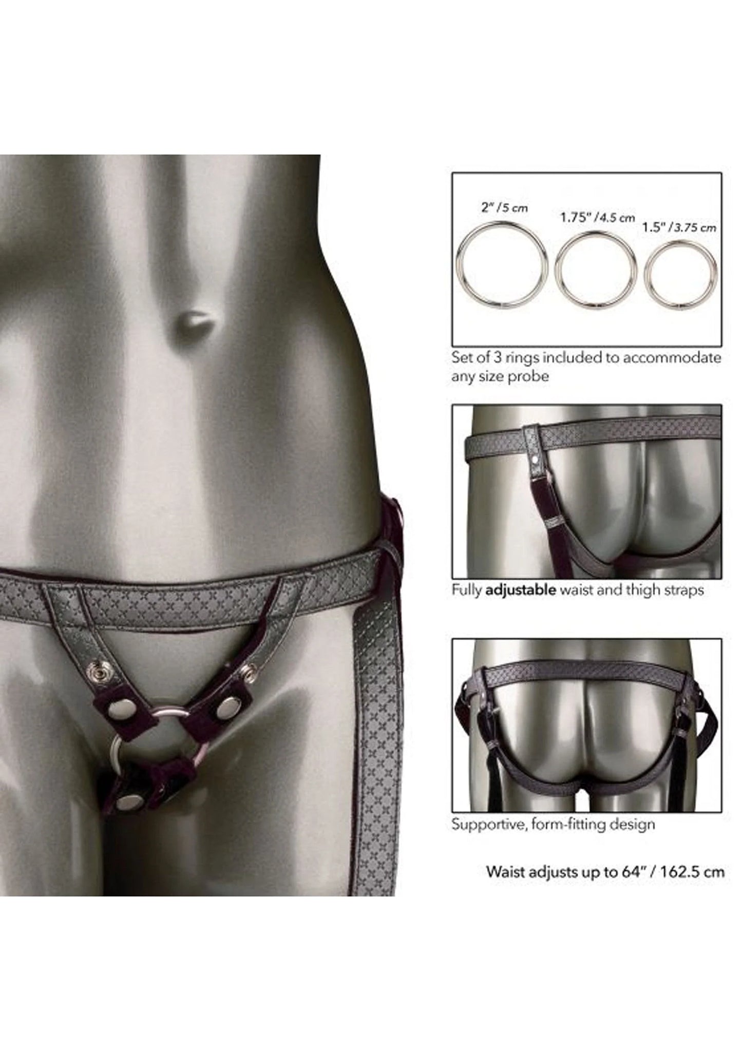 Beste vandaag nog: The Regal Duchess by CalExotics Her Royal Harness - bij Happytoys Sexshop: online sex shop for Feeling Happy & Easy 😊