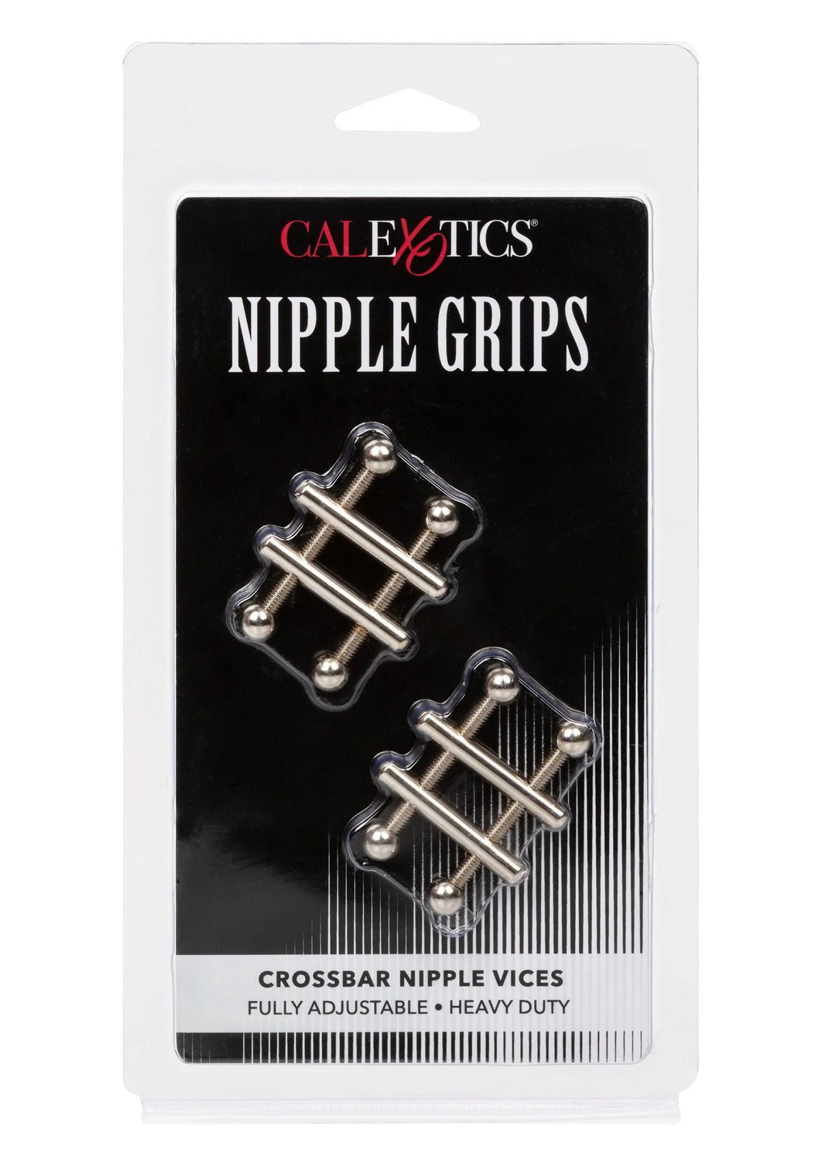 Beste vandaag nog: Crossbar Nipple Vices by CalExotics - bij Happytoys