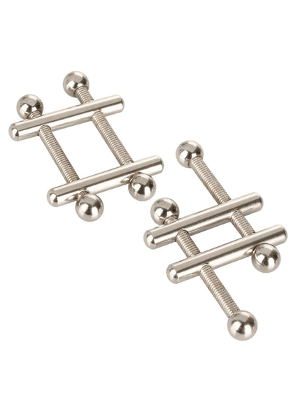 Beste vandaag nog: Crossbar Nipple Vices by CalExotics - bij Happytoys