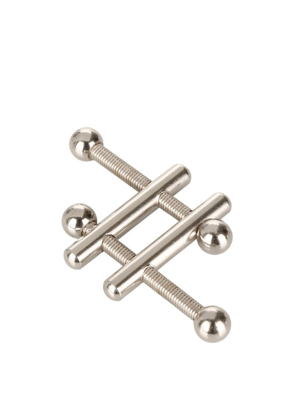 Beste vandaag nog: Crossbar Nipple Vices by CalExotics - bij Happytoys