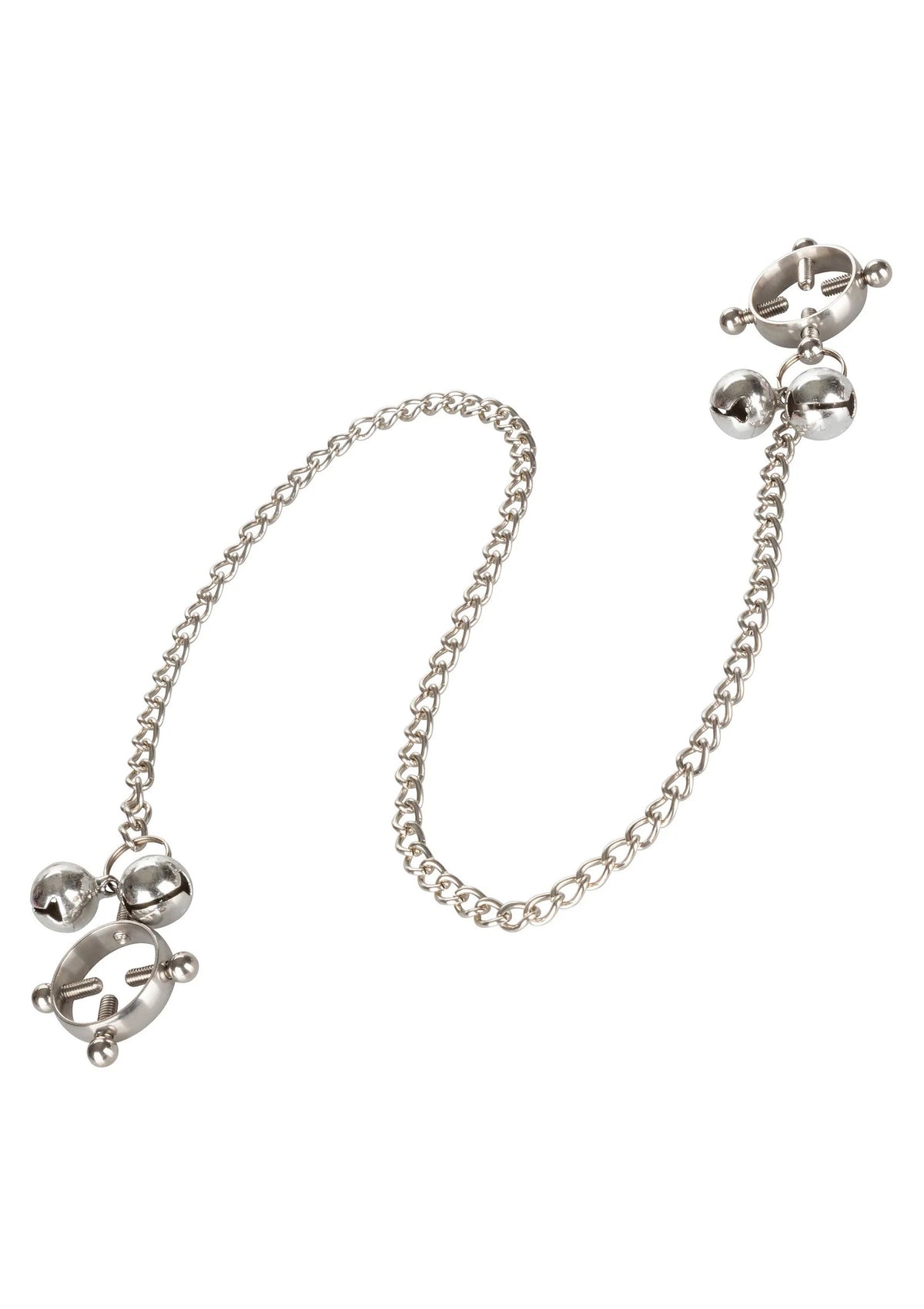 Beste vandaag nog: 4 Point Nipple Press With Bells by CalExotics - bij Happytoys