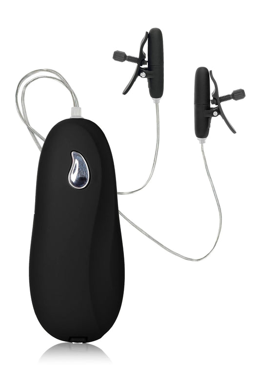 Bestel: Vibrating Heated Nipple Teaser - bij Happytoys: de erotische sex webshop | liever Happy dan Easy ⭐⭐⭐⭐⭐ - Default Title - 12931 - BLACK