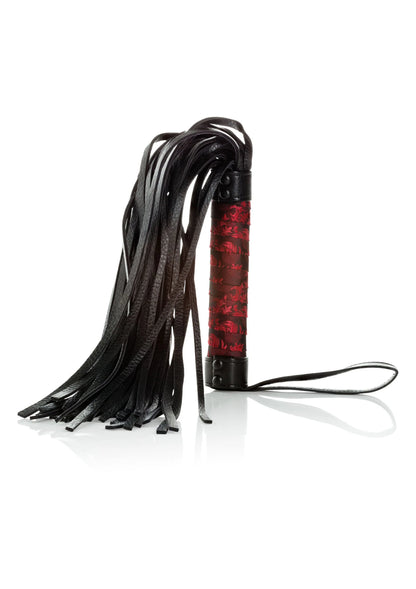 Bestel: Scandal Flogger With Tag - bij Happytoys: de erotische sex webshop | liever Happy dan Easy ⭐⭐⭐⭐⭐ - Default Title - 13004 - BLACK
