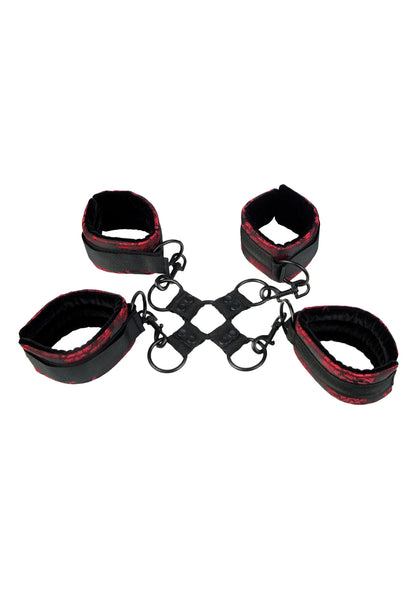 Beste vandaag nog: Scandal Hog Tie by CalExotics - bij Happytoys - Default Title - 13010 - BLACK