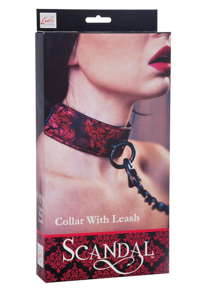 Beste vandaag nog: Scandal Collar with Leash by CalExotics - bij Happytoys